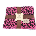 CC.Beanie Leopard Pattern Baby Blanket