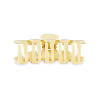 Teletie Classic Butter Yellow Hair Claw Clip