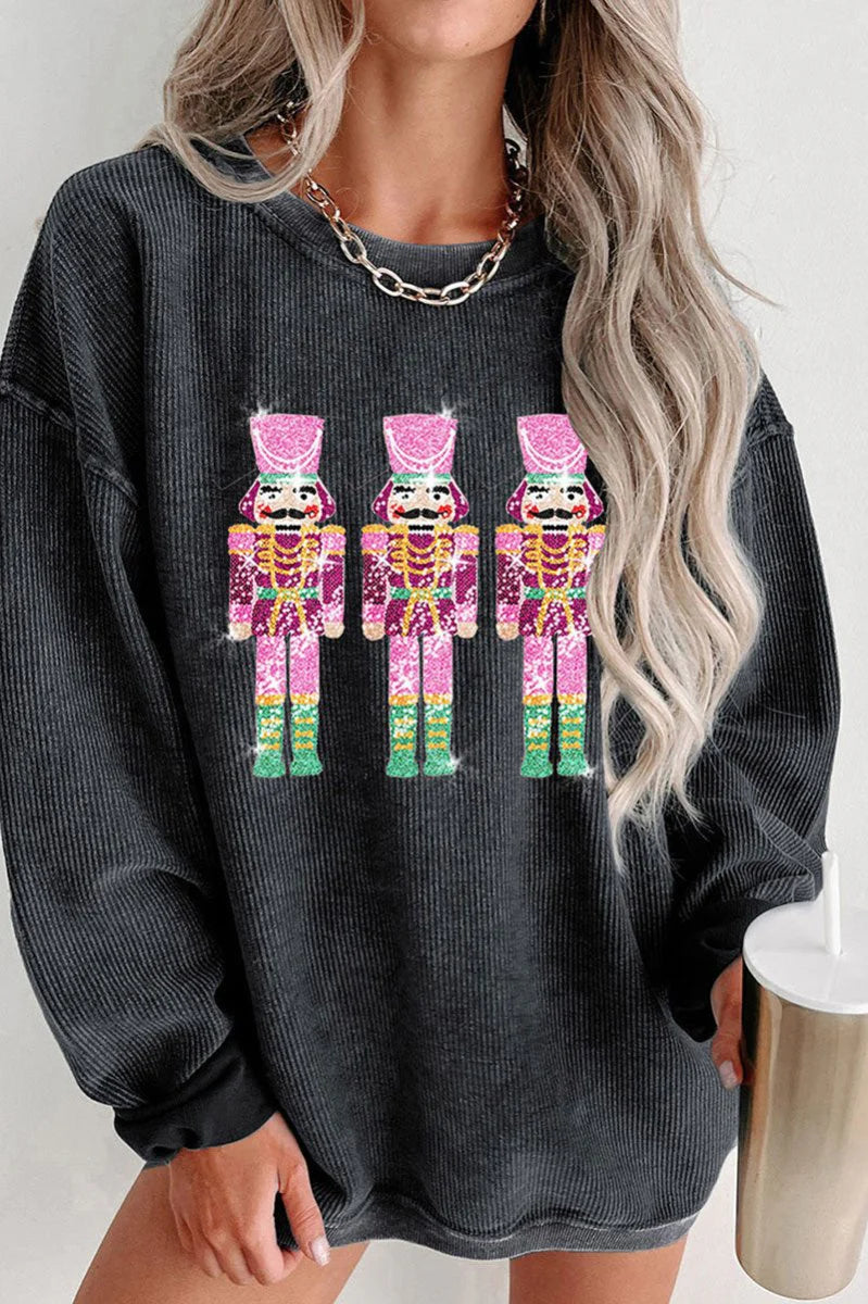 Nutcracker Sequin Sweatshirt