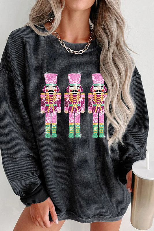 Nutcracker Sequin Sweatshirt