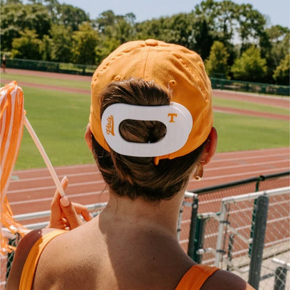 Teletie Go Vols! Flat Round Hair Clip