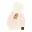 CC.Beanie Heart Knit Pom Beanie