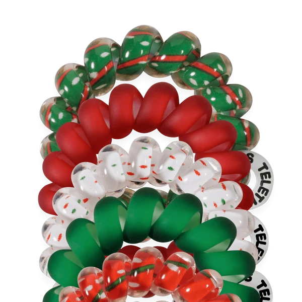 Christmas Teletie Hair Tie Packs