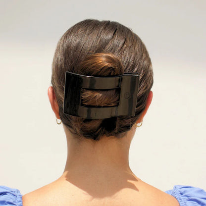 Teletie Flat Rectangle Hair Clips