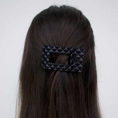 Teletie Flat Rectangle Hair Clips