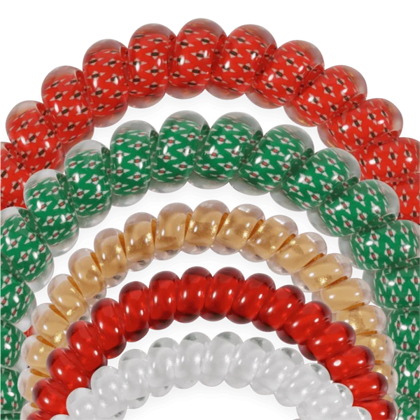 Christmas Teletie Hair Tie Packs