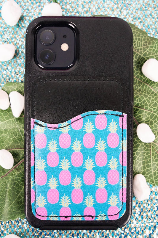 BLUE HAWAIIAN PHONE POCKET