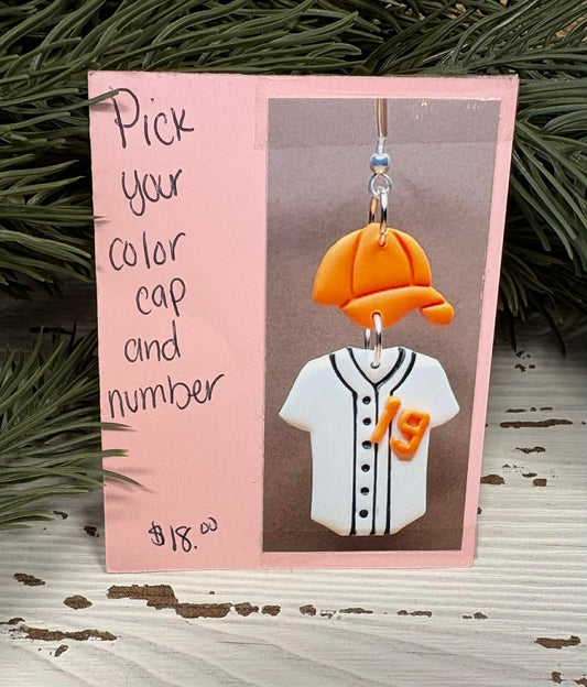 Customizable Baseball Jersey/hat