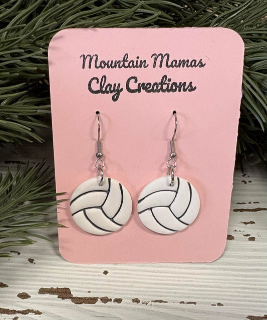 Volleyball Dangle Earrings