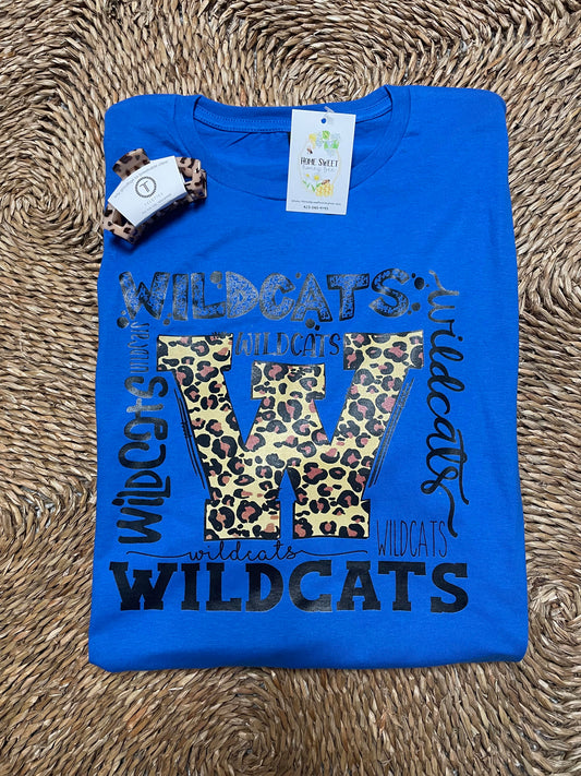 Leopard WILDCATS Tee