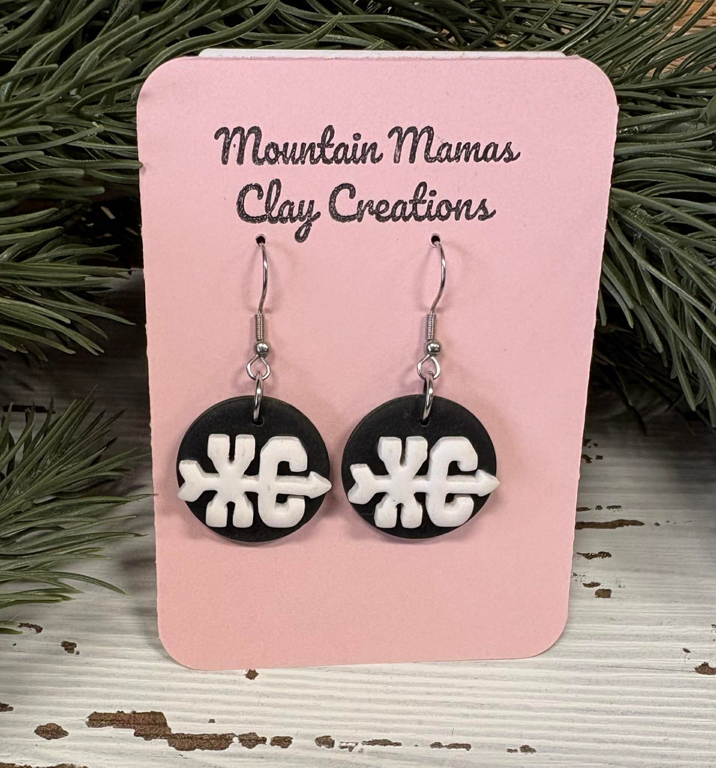 Cross Country Dangle Earrings
