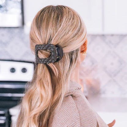 Teletie Flat Round Hair Clip