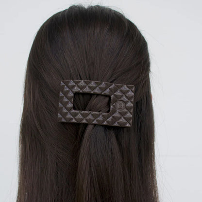 Teletie Flat Rectangle Hair Clips