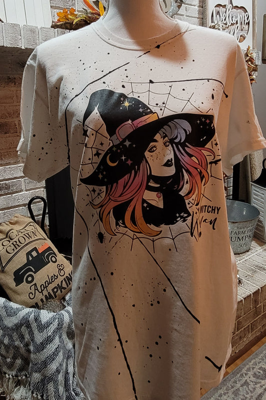 Splatter Witchy Woman Tee