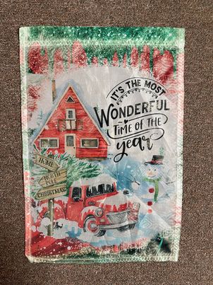 Christmas Garden Flag