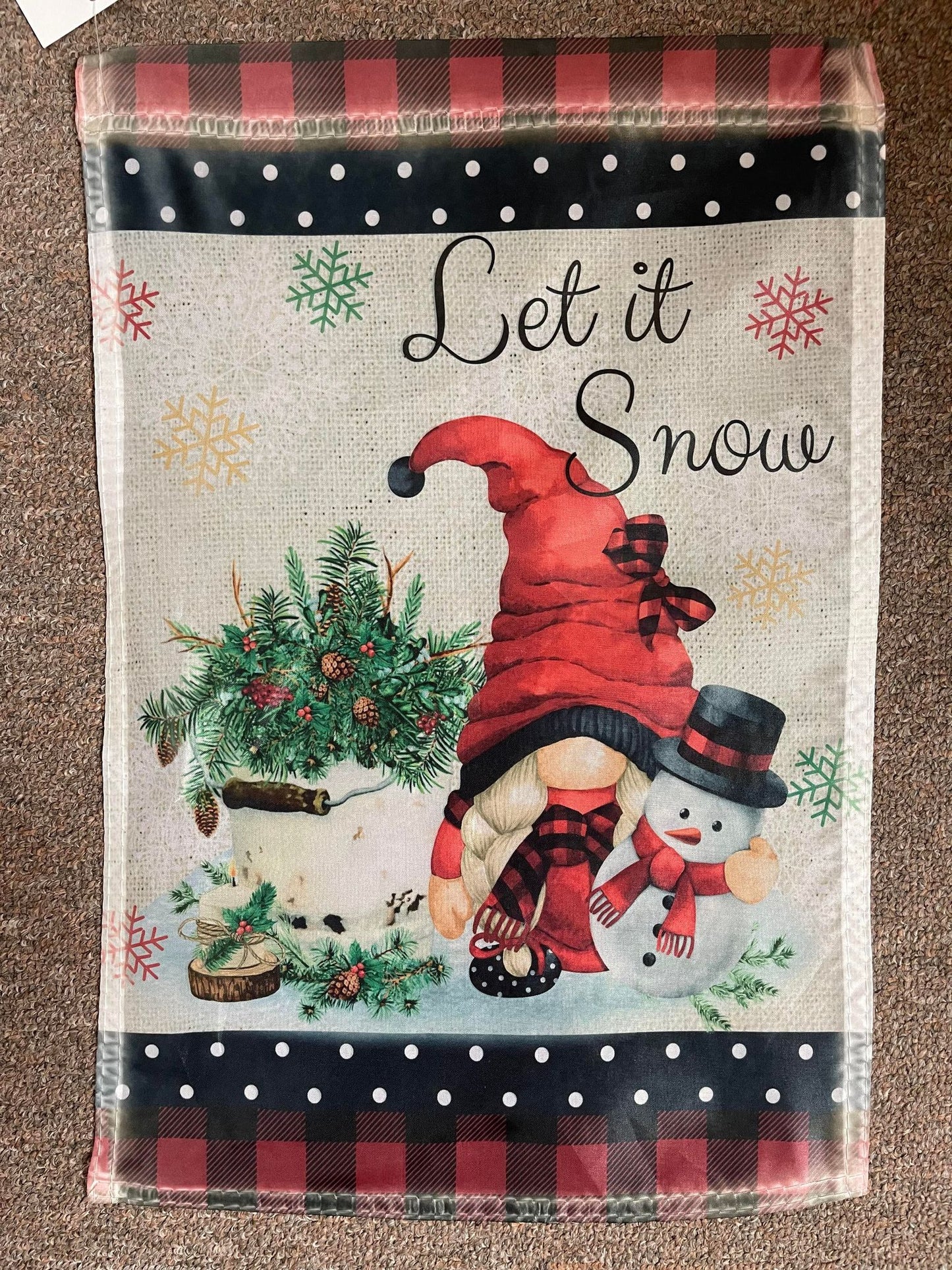 Christmas Garden Flag