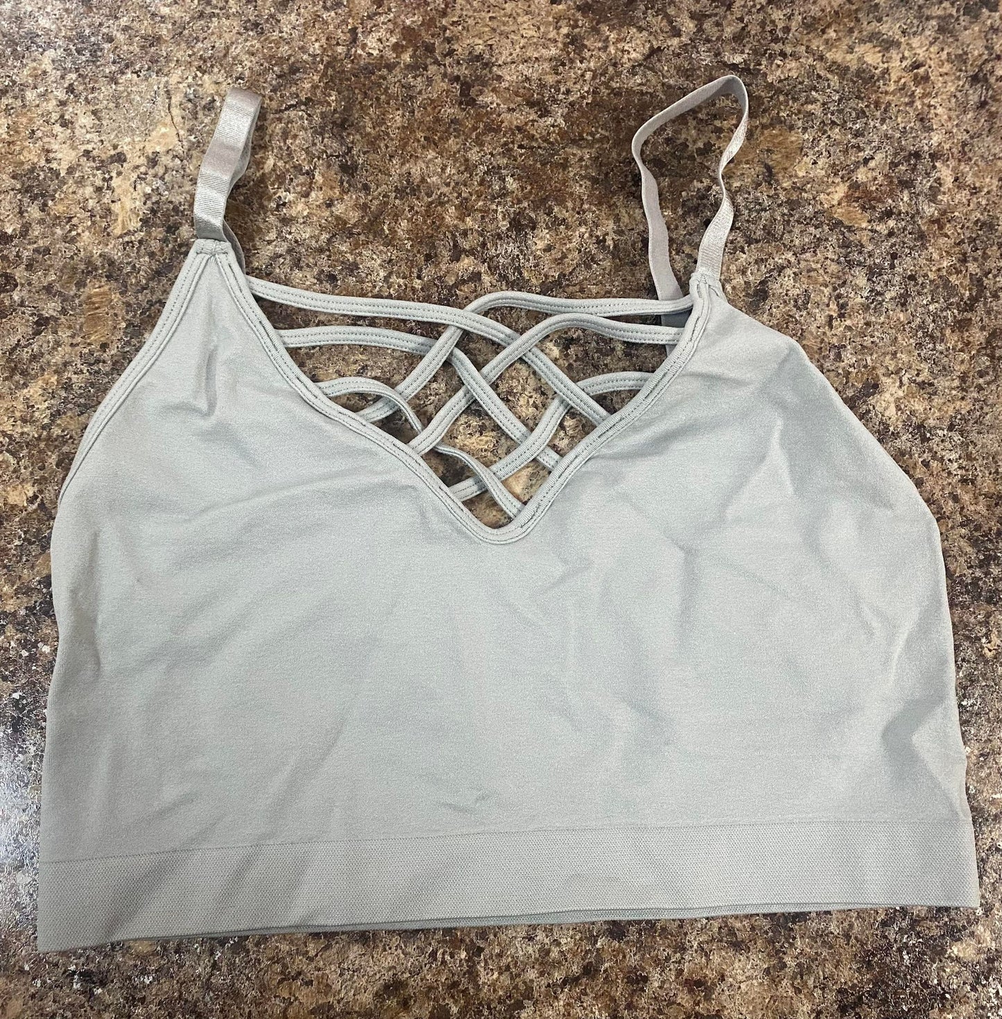 Lattice Front Soft Bralette(unpadded)