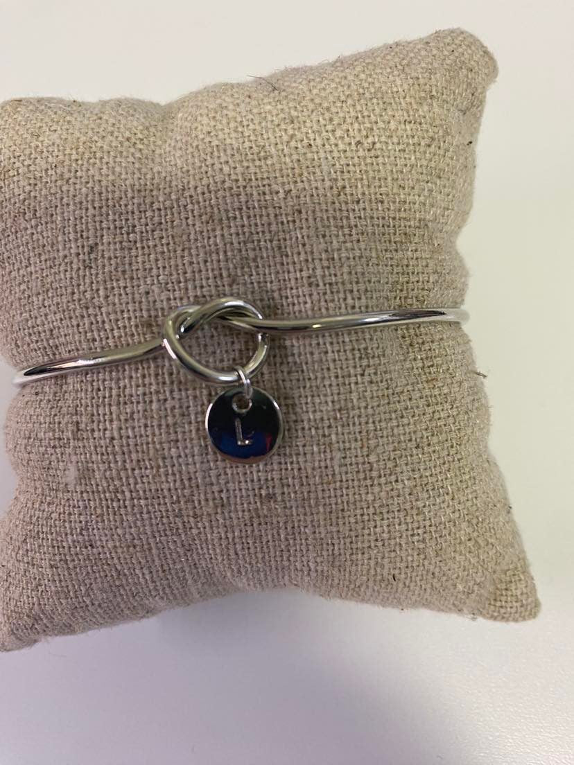 Initial Bangle Bracelets