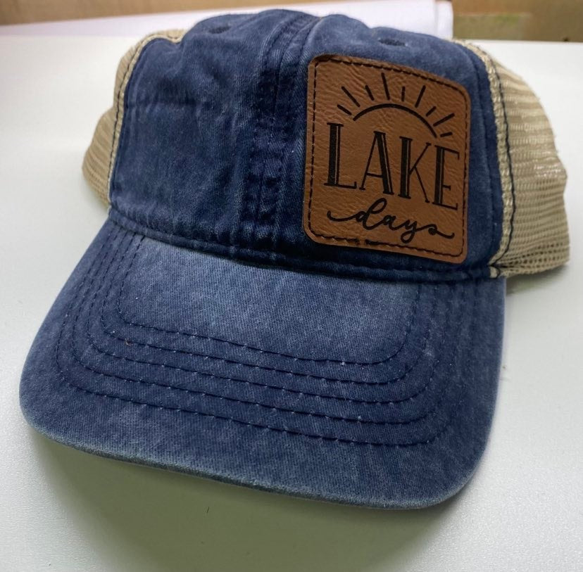 Lake Days Applique Hats