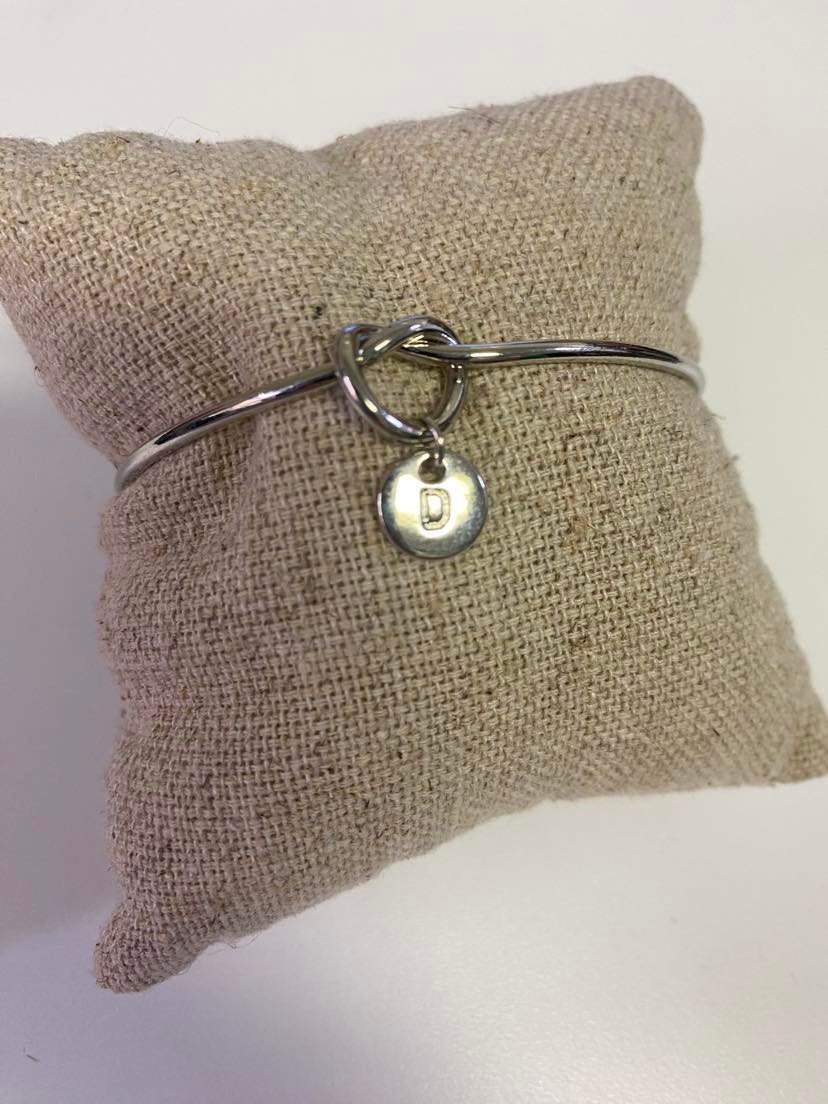 Initial Bangle Bracelets