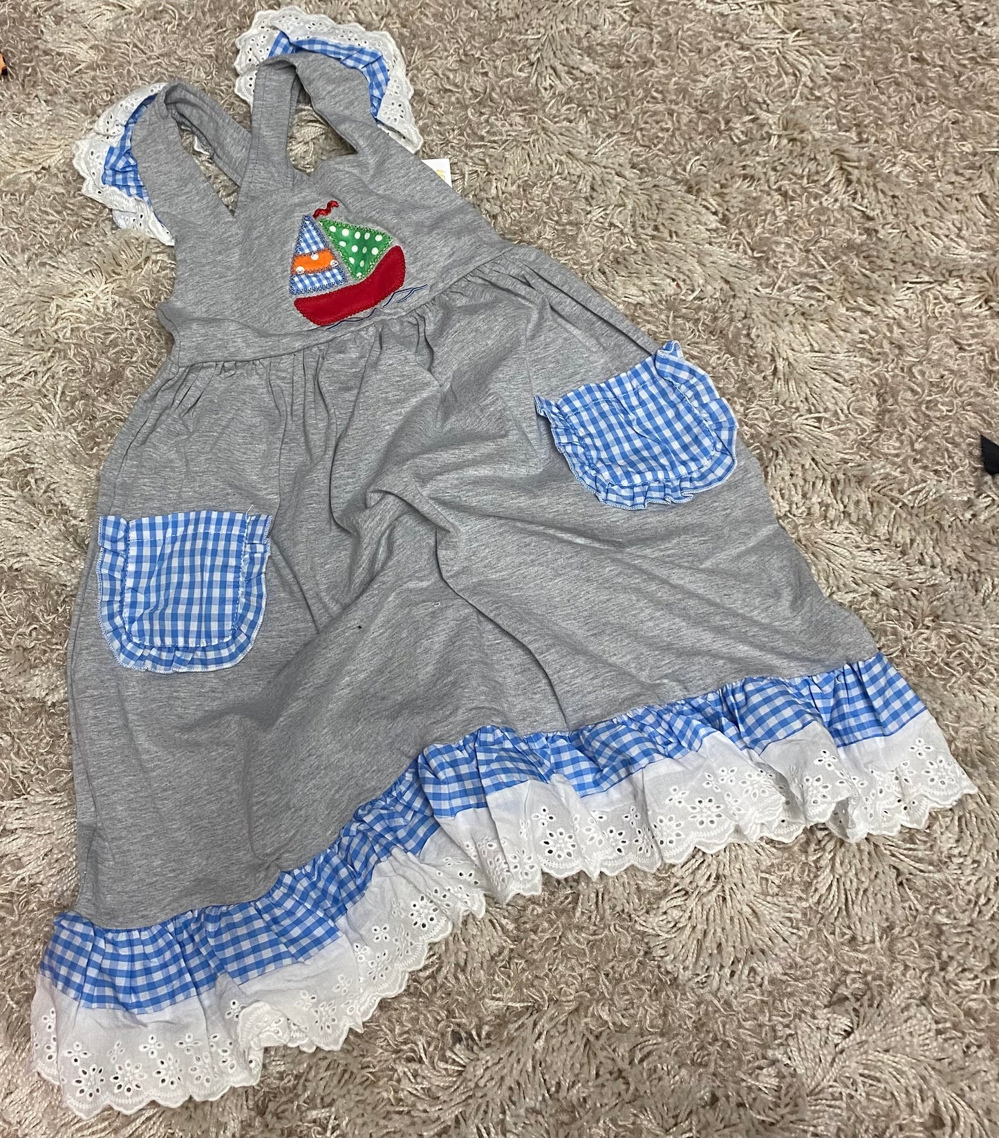 Girls Sailboat Dress