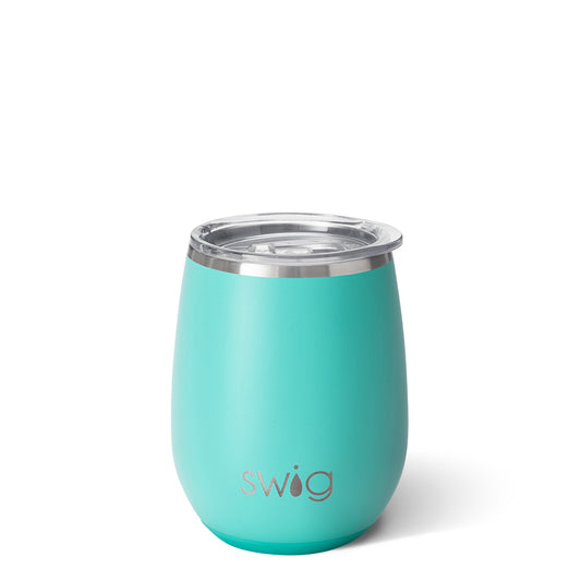 Aqua Stemless Wine Cup (14oz)