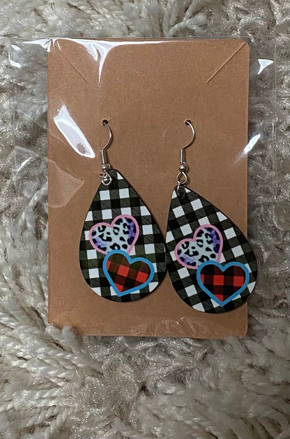 Double Sided Holiday Earrings