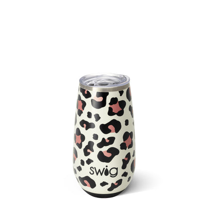 Luxy Leopard Stemless Flute (6oz)