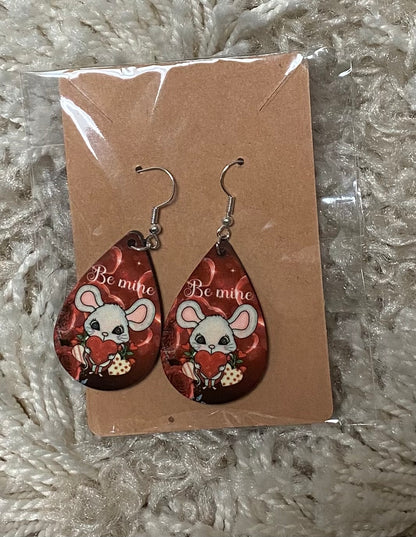 Double Sided Holiday Earrings