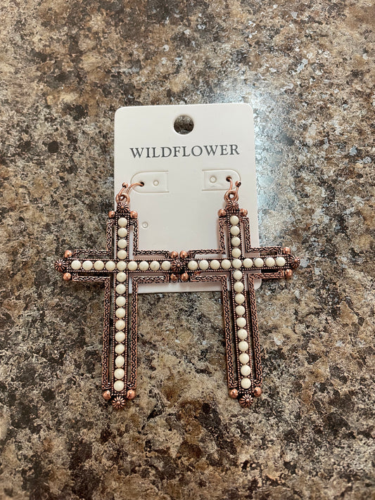 Cross Earrings