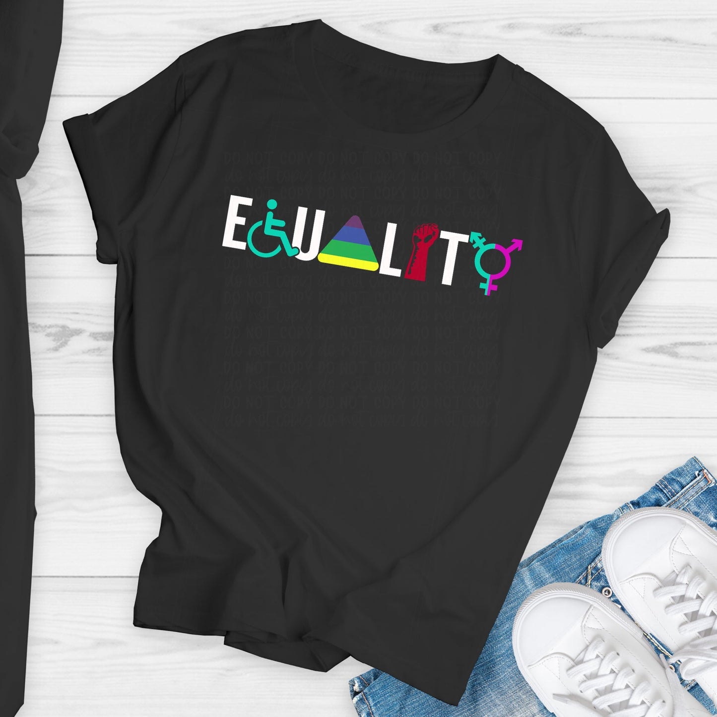 Equality Black Tee (Youth/Toddler/Infant)