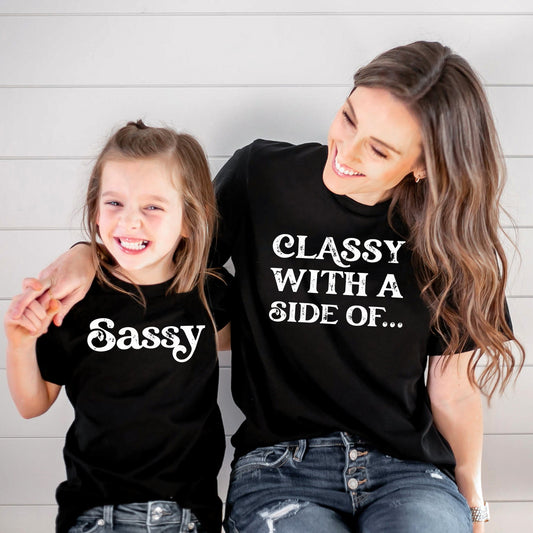 Sassy Black Tee (Youth/Toddler/Infant)