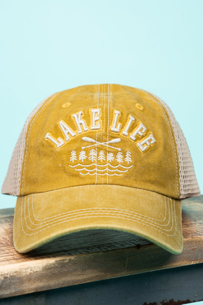 'LAKE LIFE' MESH CAP