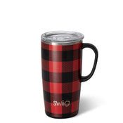 Buffalo Plaid Travel Mug (22oz)