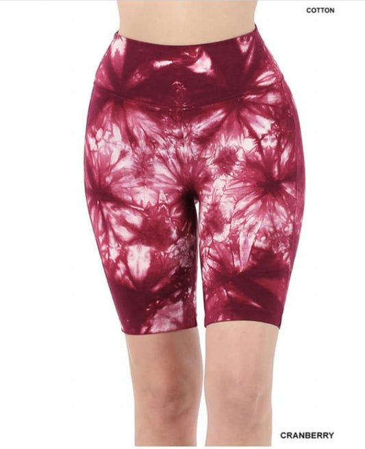 Tie dye Biker shorts