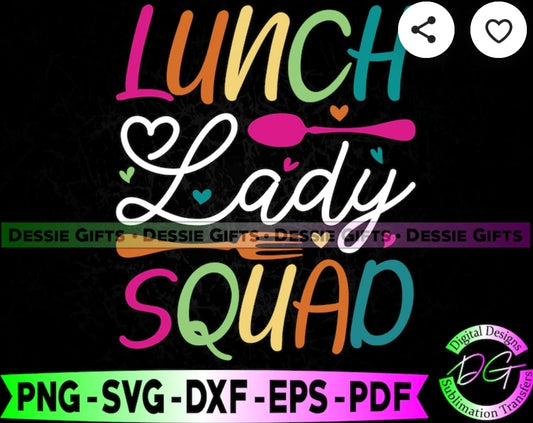 Lunch Lady Squad Tees