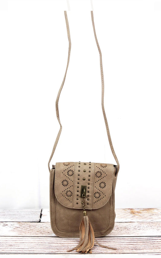 Faux Leather Crossbody