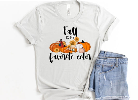 Fall is my Favorite Color Tee