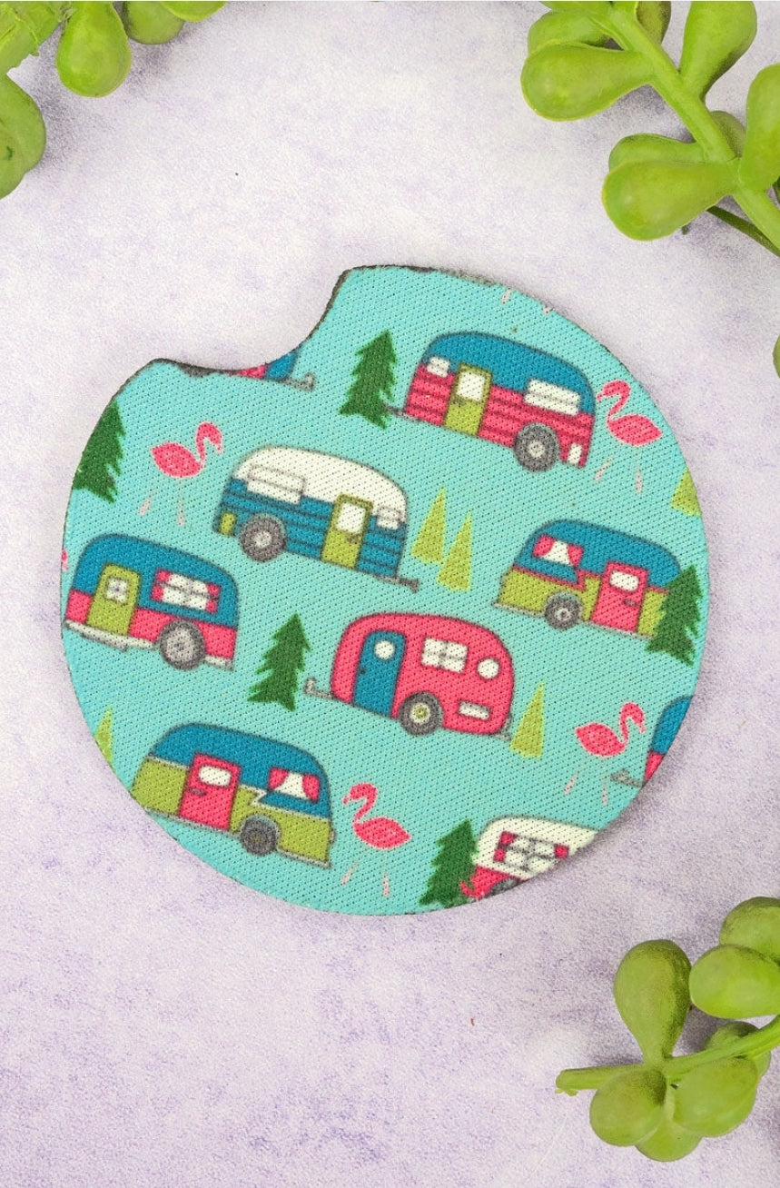 Neoprene Car Coaster (set of 2)