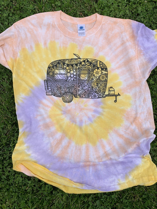 Mandala Camper-MYSTERY TIE DYE