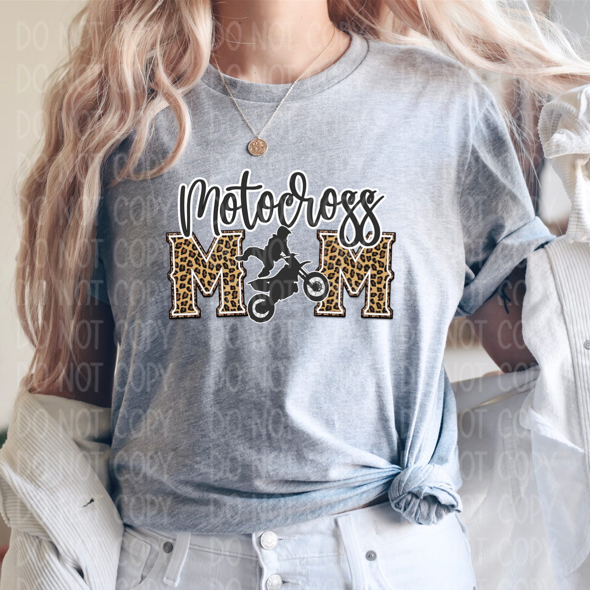 Motocross Mom Grey Tee