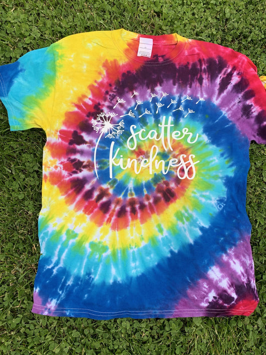 Scatter Kindness Mystery Tie Dye Tee