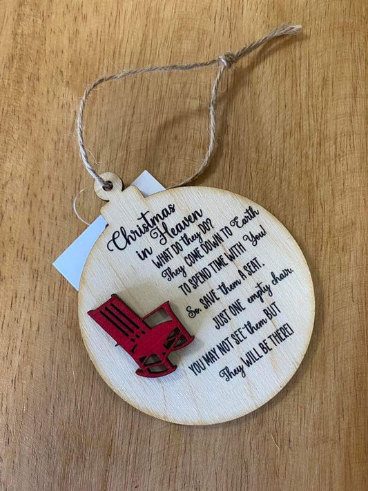 Christmas In Heaven Ornament