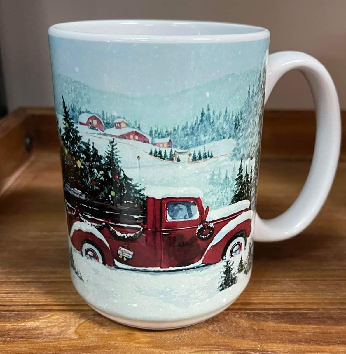 15oz Christmas Coffee Cup