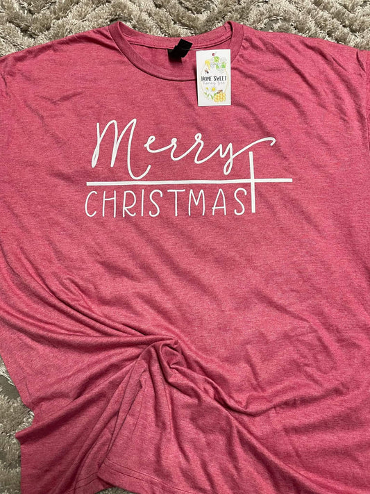 Merry CHRISTmas Tee