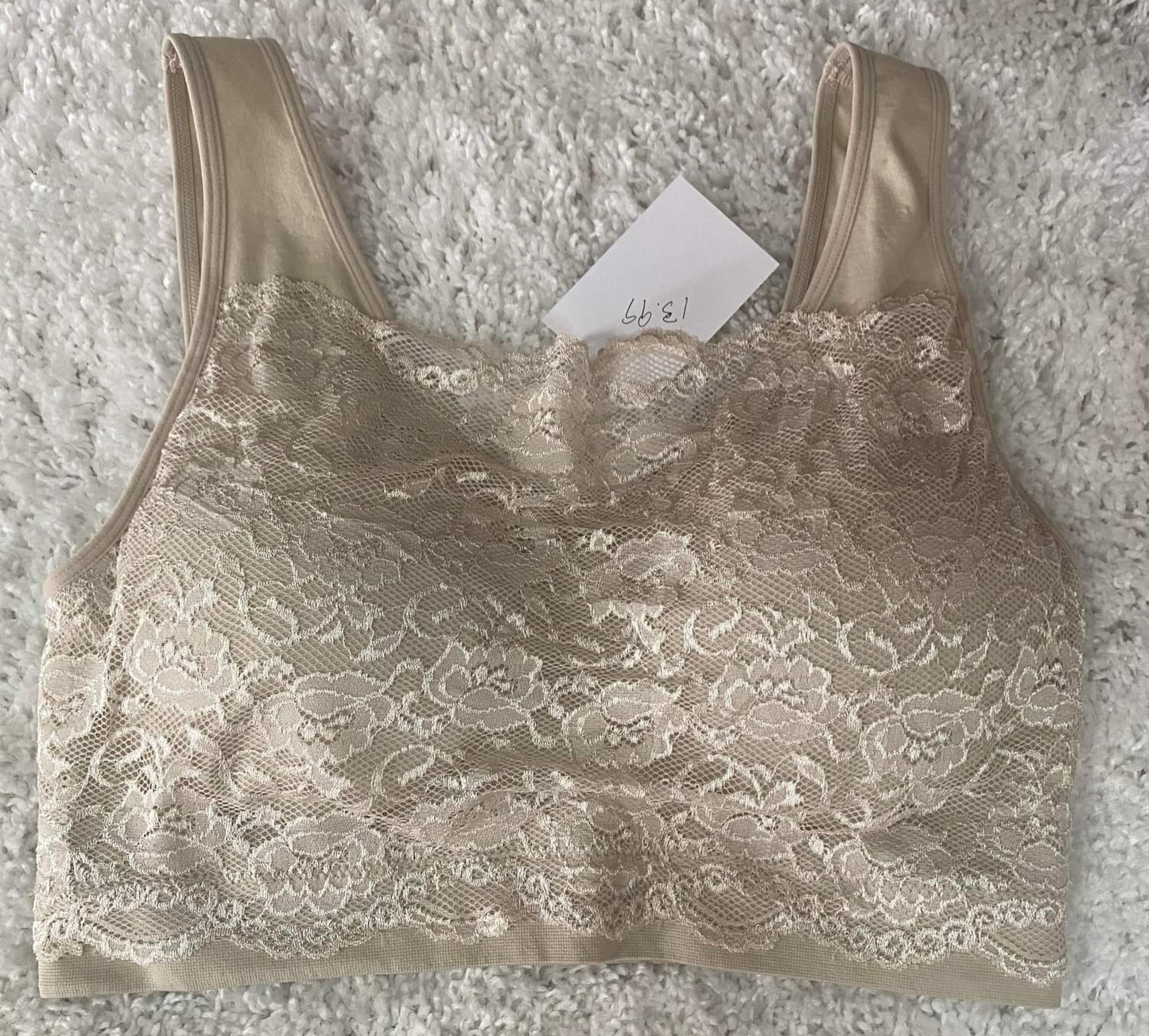 Lace Front Padded Bralette